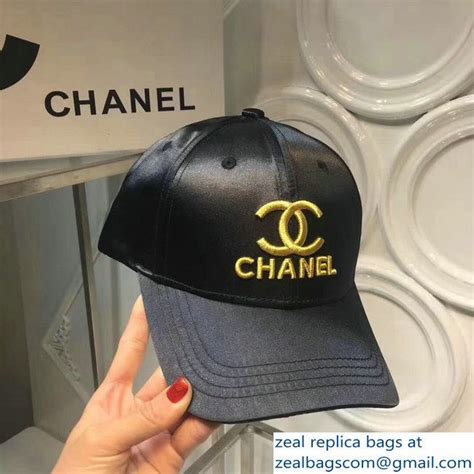 chanel logo baseball hat|black chanel top hat.